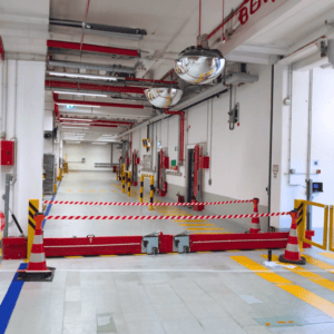 RET-GATE IDPA - Rétention industrielle - Barrière de rétention semi automatique eaux d’incendie