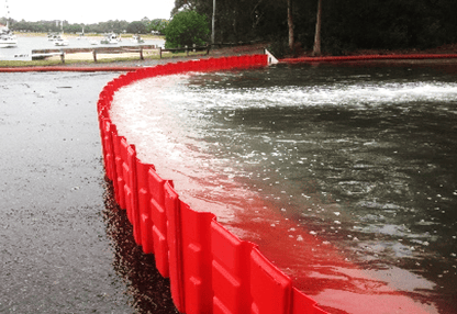 Batardeau auto-stable sans ancrage anti-inondation
