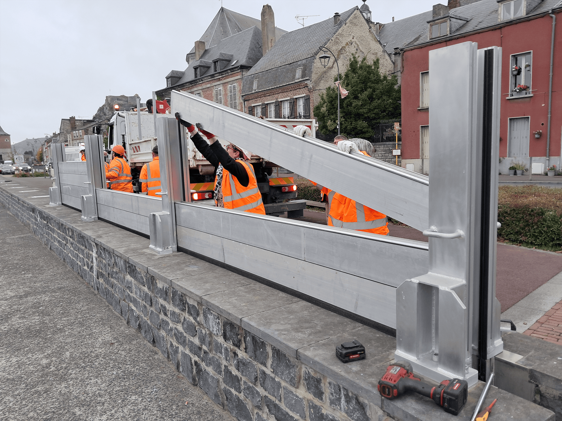 Protection inondation pour le centre ville Givet