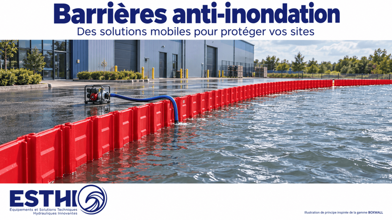 Choisir une barrière anti-inondation pour un bâtiment professionnel